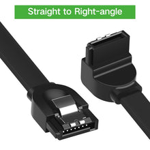 Load image into Gallery viewer, Ugreen SATA Cable 3.0 to Hard Disk Drive SSD HDD Sata 3 Straight Right-angle Cable for Asus MSI Gigabyte Motherboard Cable Sata